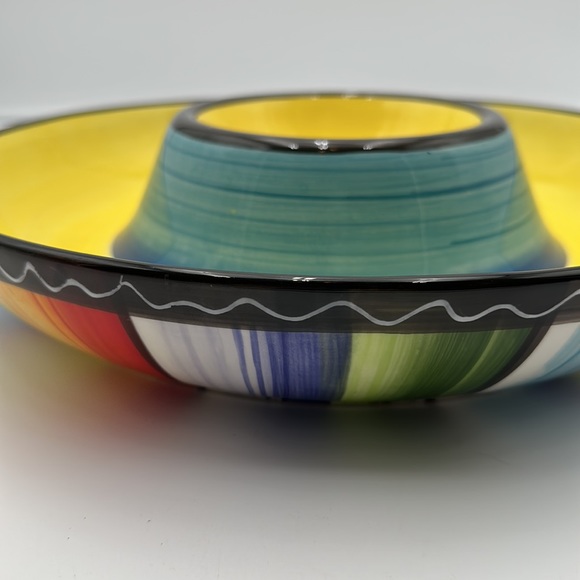 Certified International Nancy Green Large Sombero Dipping Server - Picture 10 of 16